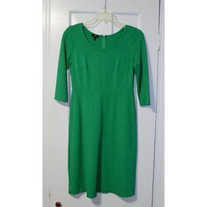 Green Talbots A-line dress size 2 P